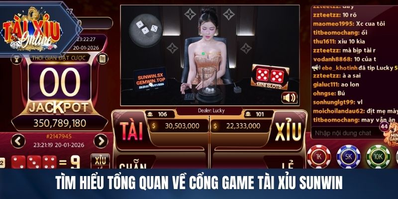 Tìm hiểu tổng quan về cổng game tài xỉu SUNWIN
