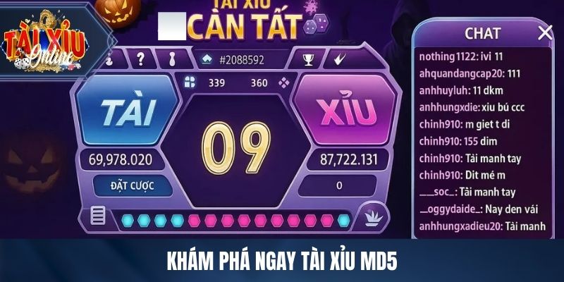 Khám phá ngay tài xỉu MD5