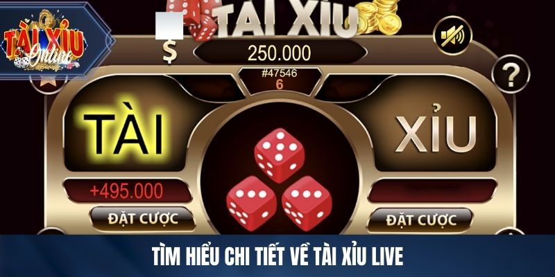Tìm hiểu chi tiết về tài xỉu live